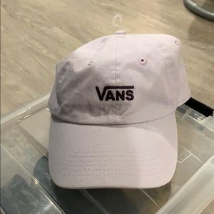Vans hat, seems brand new! Light white/ purple-ish